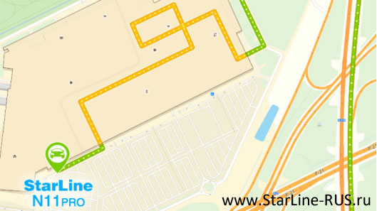 StarLine N11 Pro - точное позиционирование